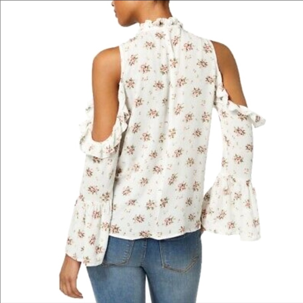 Jeans by Buffalo White Floral Cold Shoul…